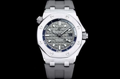 Swiss Made Audemars Piguet Royal Oak Offshore Diver  Gray Dial 42mm Watch